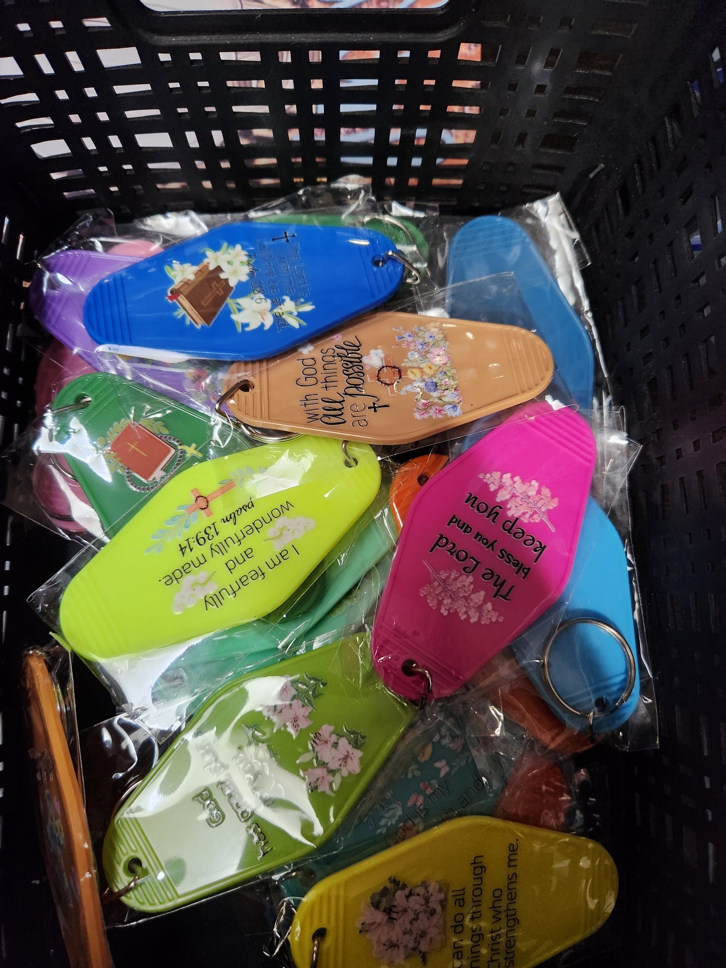 Motel Keychains