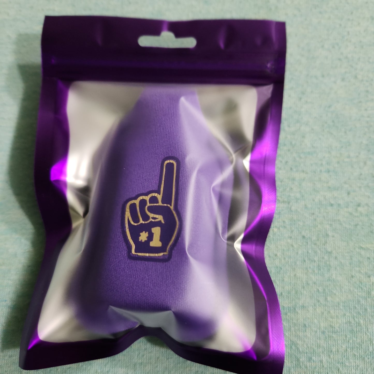 UW hand sanitizer keychain
