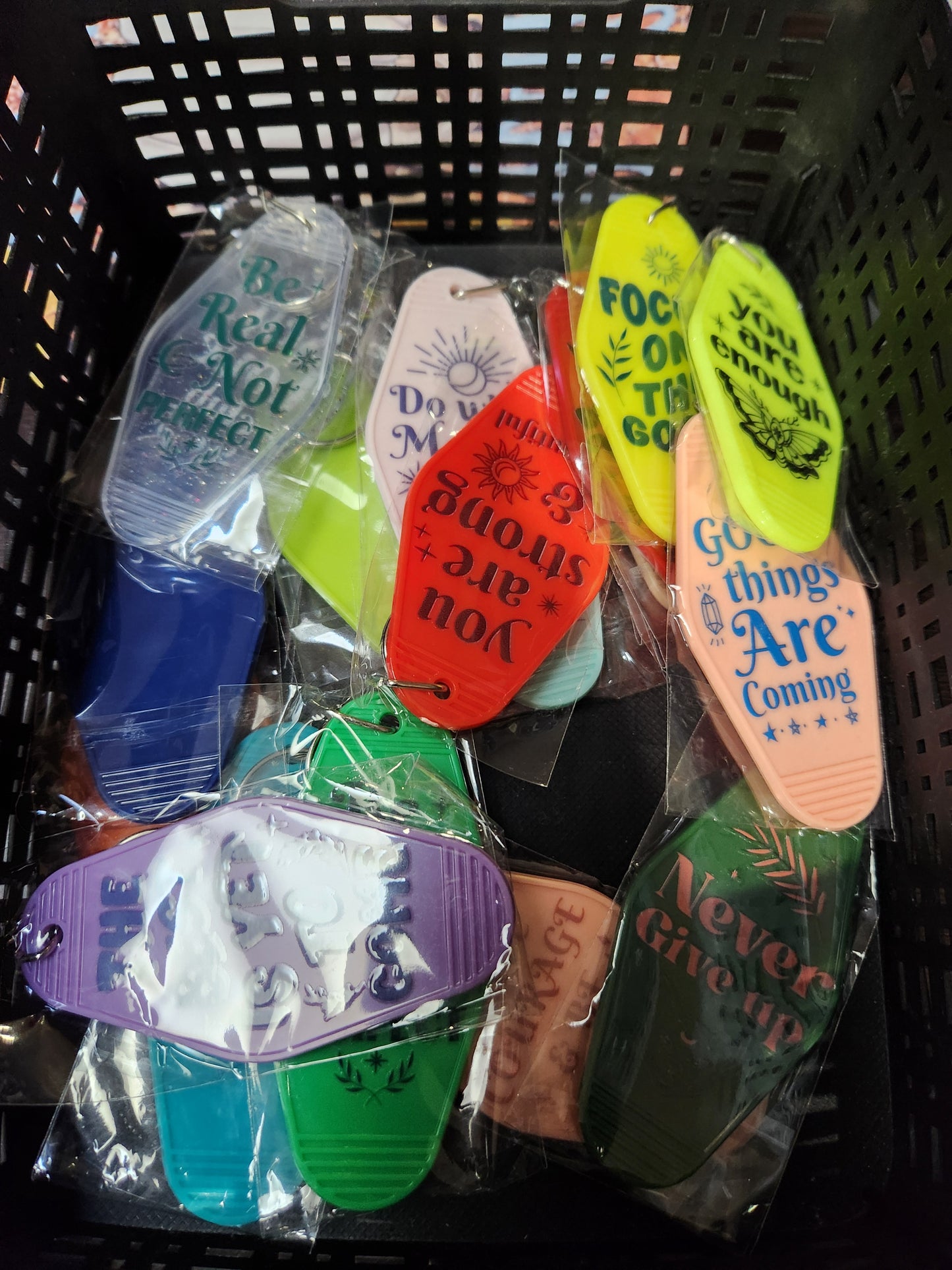 Motel Keychains