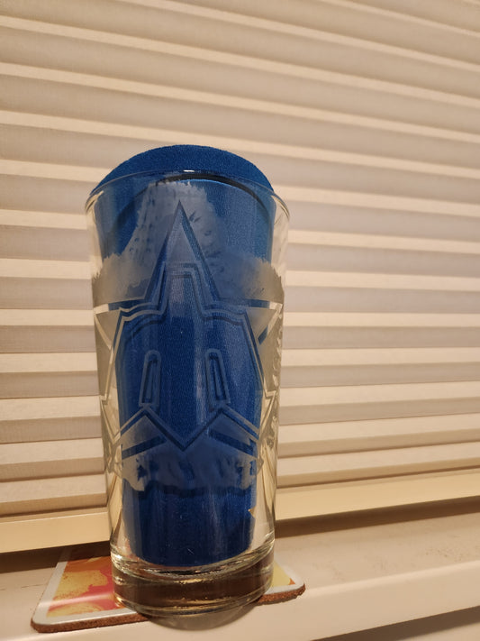 Etched Pint Glass