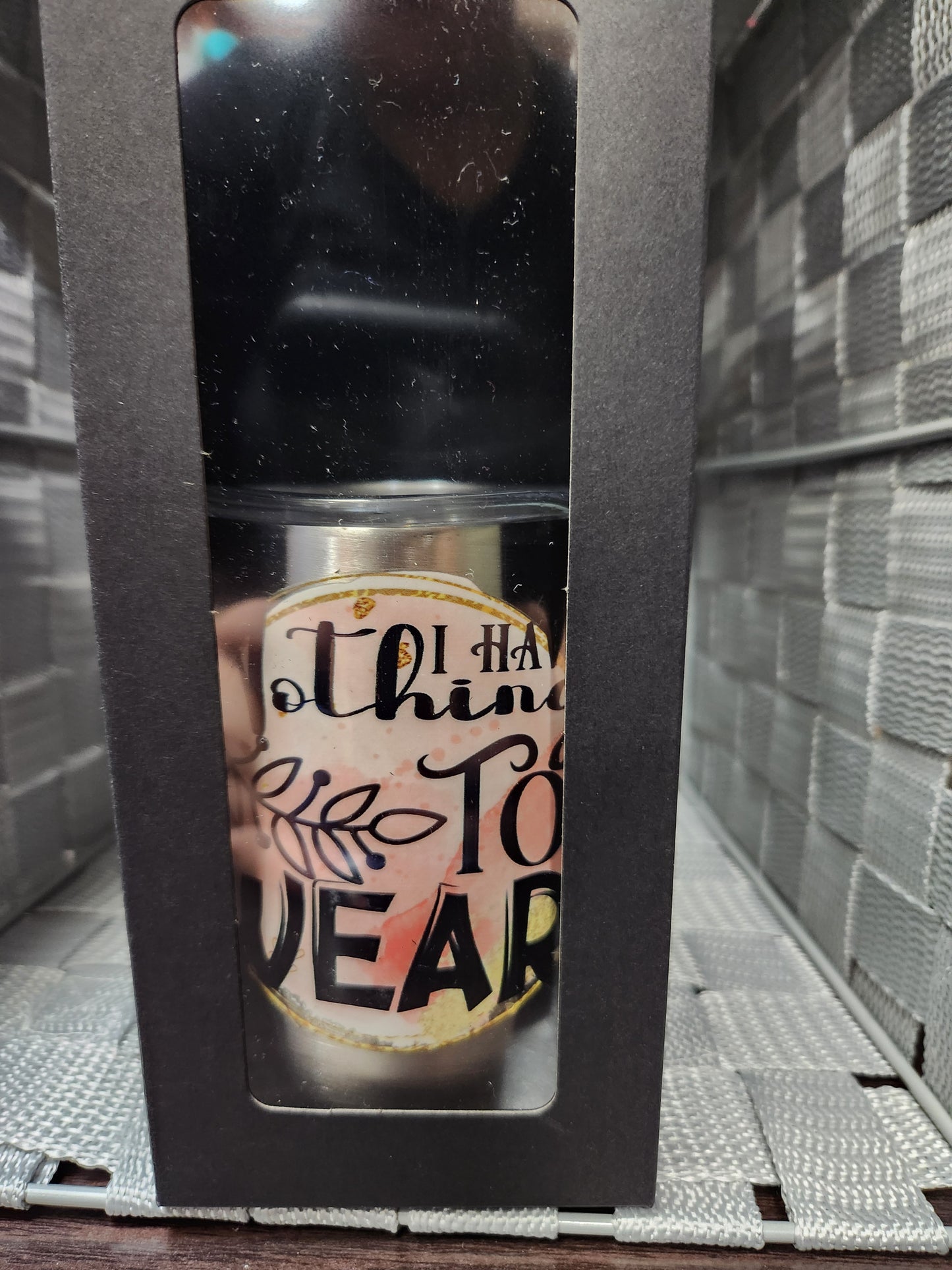 12oz Stainless Wine Glasses
