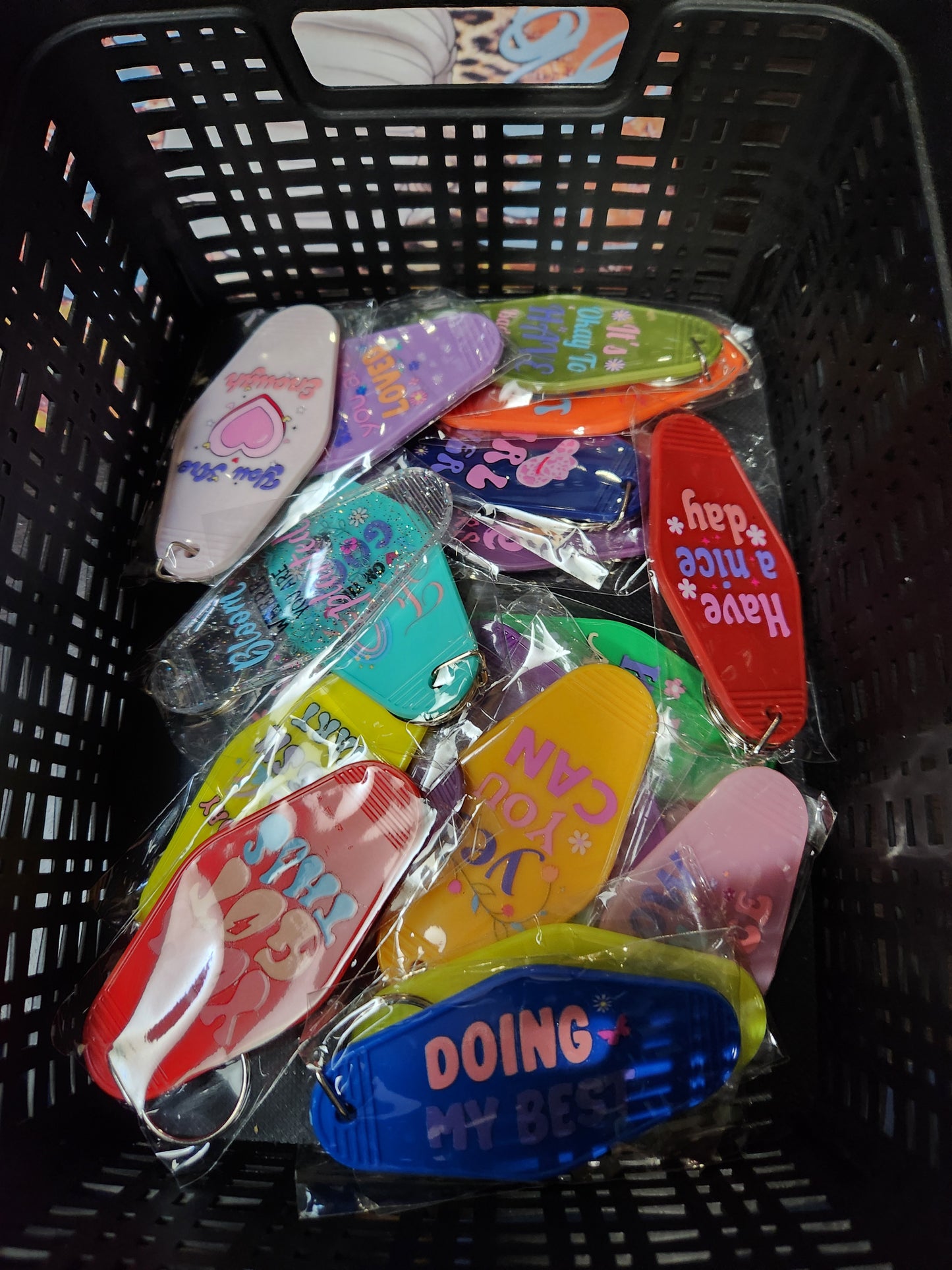 Motel Keychains